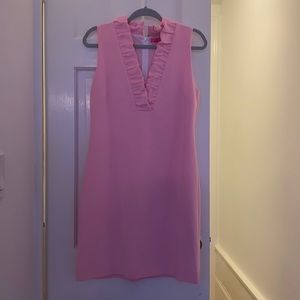 Lilly Pulitzer Pink Ruffled Dress